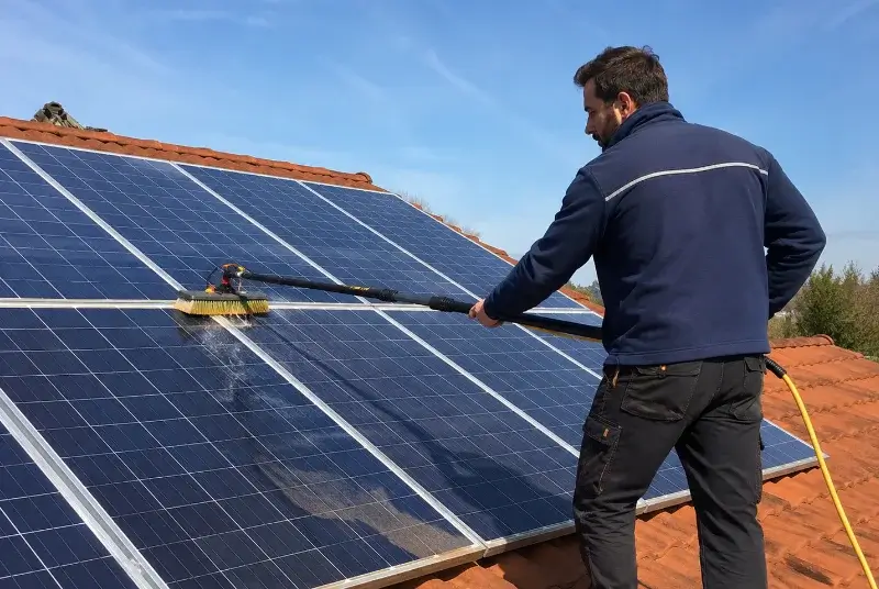 Nettoyage et entretien de panneaux solaires à Beylongue